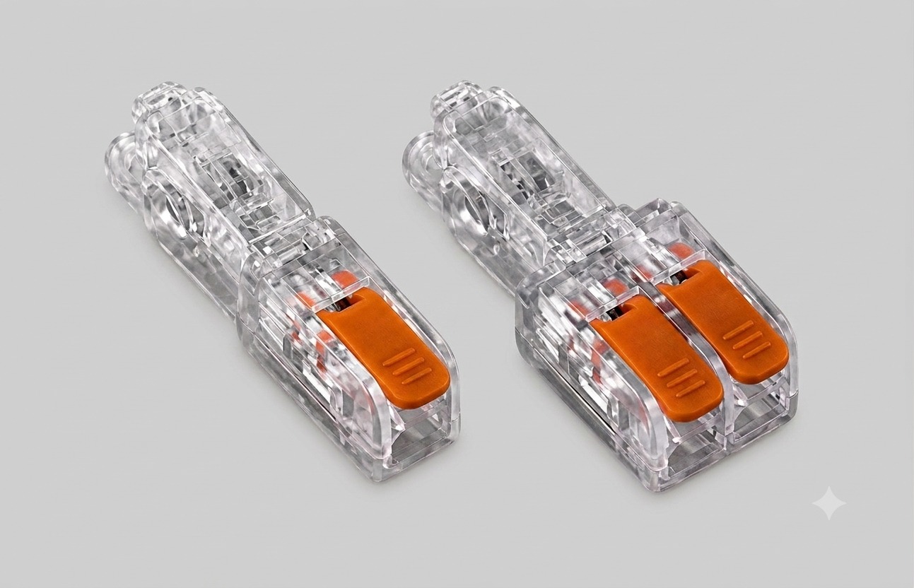 Conectores rápidos para luminarias CMK-211 y CMK-212